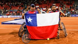 Francisco Cayulef y Diego Pérez le dieron el 15° oro al Team Para Chile en Santiago 2023