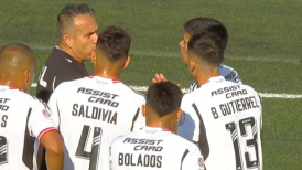 [VIDEO] Bruno Gutiérrez recibió roja directa ante Audax Italiano