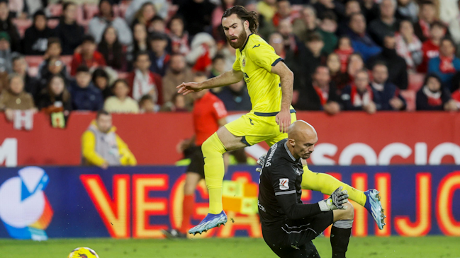 Ben Brereton lamentó que anularan su primer gol con Villarreal en empate ante Sevilla