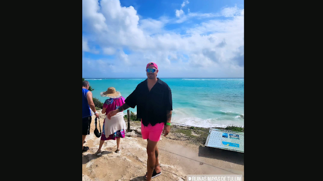 "Quería sol y fiestas": Las movidas vacaciones de Diego Sánchez en Cancún