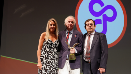 La condecoración a "Toño" Prieto como Mejor Periodista Deportivo de 2023