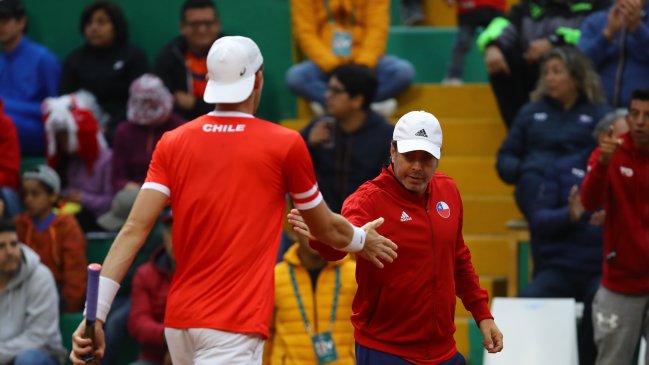 Chile y Perú jugarán en superficie dura la serie de Copa Davis