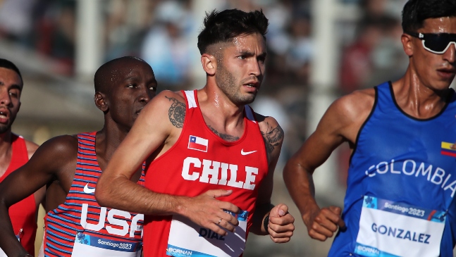 Carlos Díaz cerró el año para el Team Chile con un quinto lugar en la San Silvestre de Colombia