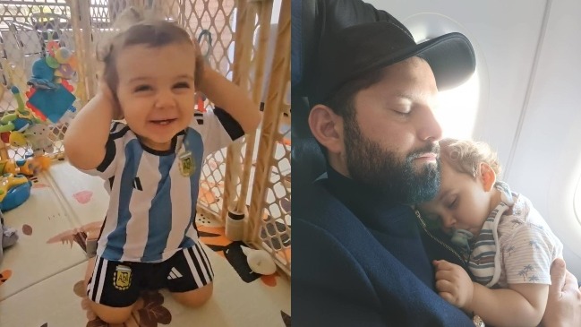 El guiño del Presidente Boric a Boca Juniors y a uno de sus ídolos: Mi sobrino va a ser un 10