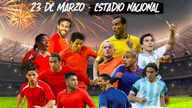 Estadio Nacional albergará un partido de leyendas del fútbol contra históricos de La Roja