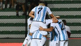 Argentina sentenció a Chile con los goles de Castro, Quirós y Goundou