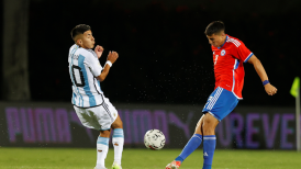 Chile enfrenta un crucial duelo con Argentina en el Preolímpico Sub 23
