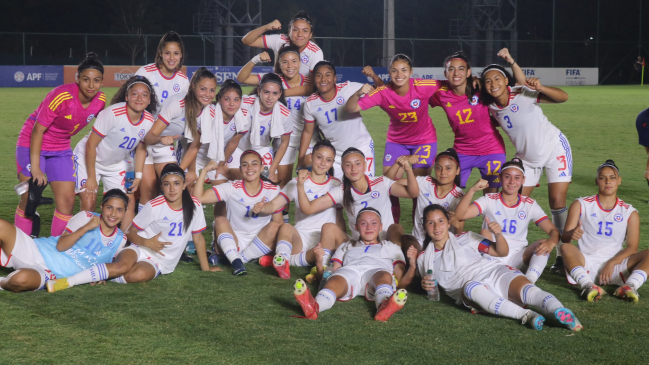 La Roja femenina sub 17 venció a Paraguay en duelo amistoso