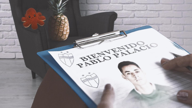Palestino anunció el fichaje del volante argentino Pablo Palacio