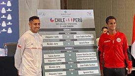 Alejandro Tabilo abrirá ante Juan Pablo Varillas la serie de Chile ante Perú en Copa Davis