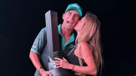 [VIDEO] El tremendo festejo de Joaquín Niemann tras su título en el LIV Golf