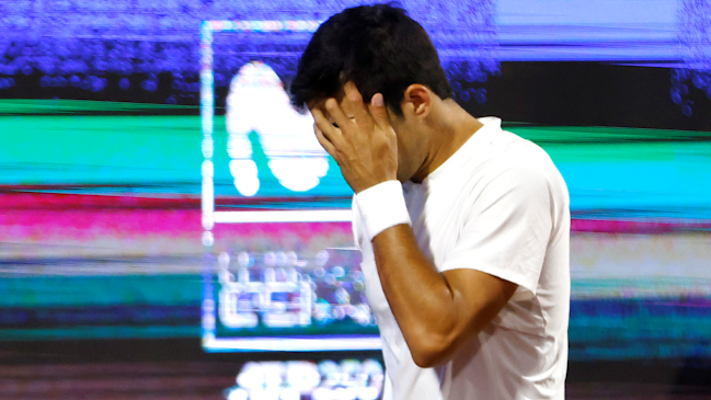 Cristian Garín se despidió del ATP de Córdoba tras retirarse en duelo ante Bernabé Zapata