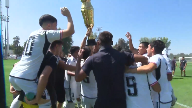 Colo Colo ganó la Supercopa Proyección ante Palestino y clasificó a la Libertadores sub 20