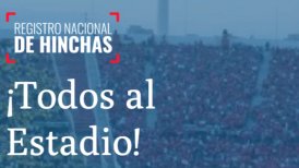 ANFP habilitó el Registro Nacional de Hinchas del fútbol chileno
