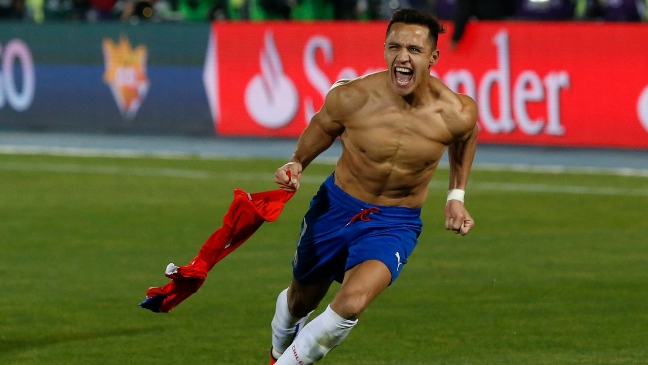Alexis Sánchez recordó el penal que le dio a Chile su primera Copa América