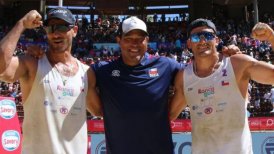 Los primos Grimalt ganaron el Sudamericano de Vólei Playa en Rancagua con gran remontada
