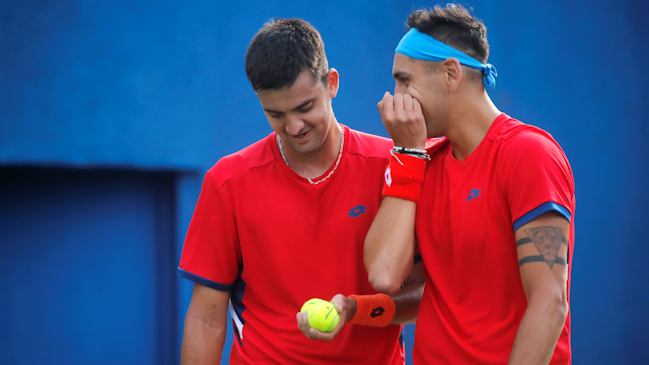 Alejandro Tabilo y Tomás Barrios tuvieron triunfal debut en el dobles del Chile Open