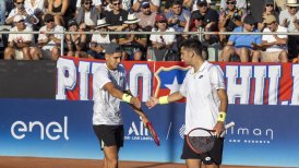 Tabilo y Barrios avanzaron a semifinales del dobles en el Chile Open