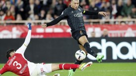 Mónaco de Guillermo Maripán cosechó un discreto empate ante PSG en la Ligue 1