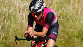 Bárbara Riveros terminó dentro del Top 10 en el Ironman de Nueva Zelanda
