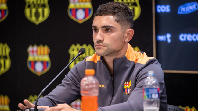 Nicolás Ramírez se ilusionó con La Roja: Quiero triunfar con Barcelona y tener un espacio