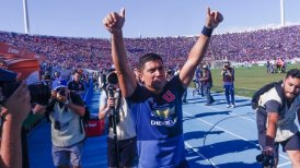 Desde el Coliseo Romano: David Pizarro se sumó a los festejos de la U en el Superclásico