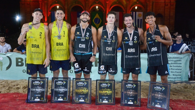 Noé Aravena y Vicente Droguett se colgaron el oro en la fecha 6 del Circuito Sudamericano