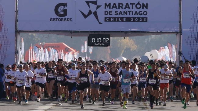 Maratón de Santiago 2024 anunció millonarios premios para los mejores chilenos de la competencia