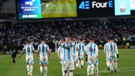 Sin Messi: Argentina derrotó sin problemas a El Salvador