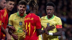 Vinicius Júnior sumó nueva polémica en duelo entre Brasil y España