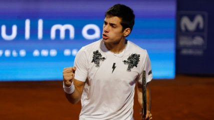 Cristian Garín avanza a cuartos de final en Estoril tras durísimo encuentro frente a Fils
