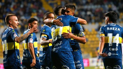 Everton ganó a Audax Italiano que sigue complicado en el fondo