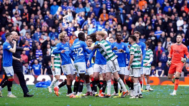 Rangers FC y Cetic igualan en el clásico de Escocia con un gol de último minuto
