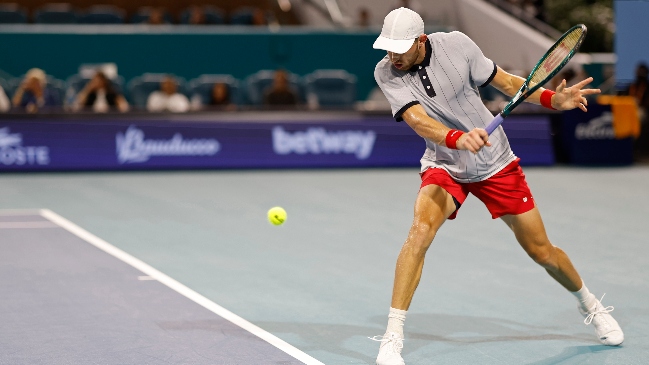 Nicolás Jarry se despidió tempranamente del Masters 1.000 de Montecarlo