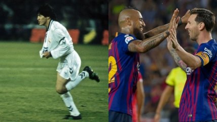 Los 5 chilenos que estuvieron presente en el clásico español entre Real Madrid y FC Barcelona