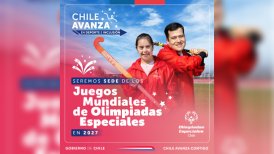 Santiago será sede de las Olimpiadas Especiales 2027