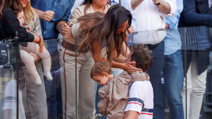 Jarry vivió un lindo momento en familia tras disputar su primera final de Masters 1000