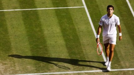 Cristian Garin no pudo ratificar en el cuadro principal de Wimbledon su buen apronte de la qualy