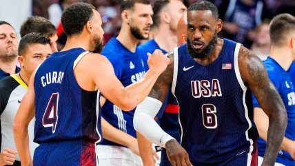 El temible "dream team" de Estados Unidos doblegó a la Serbia de Jokic en el baloncesto de París 2024