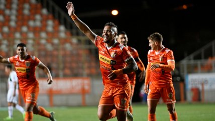 Javier Parraguez puso la guinda del pastel a la victoria de Cobreloa sobre Palestino en Calama