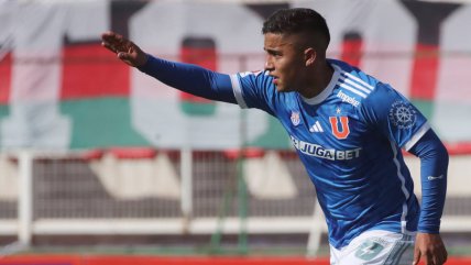 La emotiva dedicatoria de Nicolás Guerra a Cristóbal Campos al anotar en el U. de Chile vs Palestino