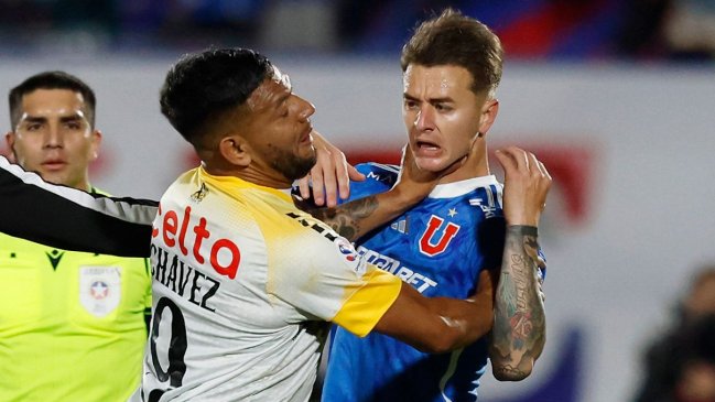 La tremenda pelea que protagonizaron en el final la U vs Coquimbo Unido por Copa Chile