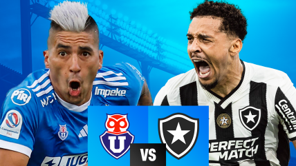 Universidad de Chile vs Botafogo EN VIVO por la Copa Libertadores 2025: horario y dónde verlo por TV y online