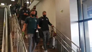 Universidad Católica arribó a Porto Alegre para preparar el partido contra Gremio