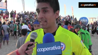 Las reacciones de Chile tras vencer a Argentina en la Copa Beach Soccer
