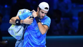 Matteo Berrettini confirmó su retiro de las Finales de la ATP por una lesión abdominal