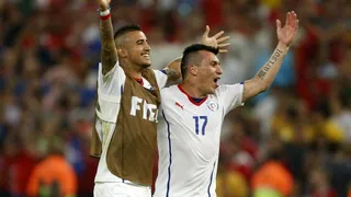 Gary Medel también vibró con el gol de Arturo Vidal ante Real Madrid