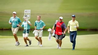 Joaquín Niemann cerró su paso por el Tour Championship con la ronda más rápida en la historia