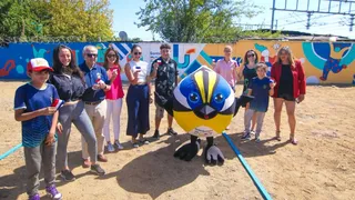 Santiago 2023 inauguró programa Murales Barriales en comunas sede de los Juegos