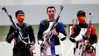 William Shaner dio oro a Estados Unidos en el tiro con carabina de aire a 10 metros